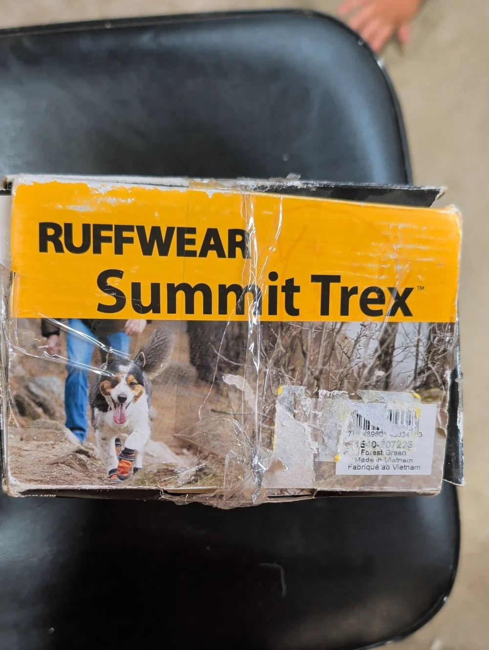 Ruffwear Summit Trex 2.25in Forest Green Dog Shoes